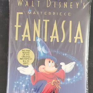 Walt Disney's Masterpiece Fantasia 1991 VHS Brand New Factory Sealed